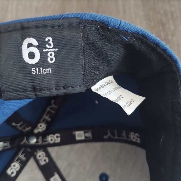 Indianapolis Colts NFL Blue Fitted Cap Hat  6 3/8 - Picture 6 of 6